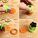 12 PCS Cookie Cutters Stainless Steel Vegetable Fruit Biscuit Cutters Shapes Sets Mold Pattern, for Kid Baking Cooking Food Decoration