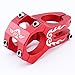 ZFZ Bicycle Bike Stem 31.8mm Super Light MTB BMX DH FR Handlebar Accessories Black Red Blue Gold (Red)
