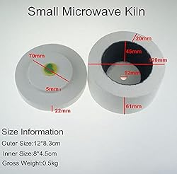 Small Microwave Kiln For Glass Fusing