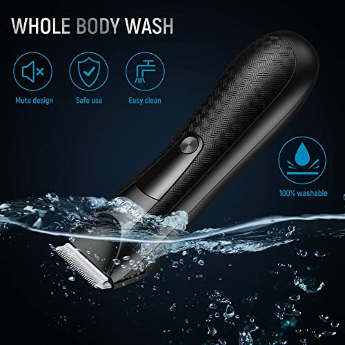 LORYCONY Pubic Hair Trimmer for Men,Updated Professional Groin Body