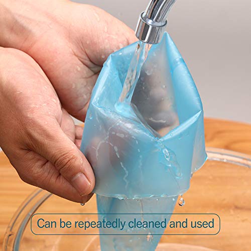 Kasmoire Reusable Piping Bags and Tips Set, Cake Decorating Tools with