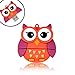 QICAIHU Novelty Big Eyes Owl Shape Design 32GB USB 2.0 Animal Flash Drive Cute Memory Stick Thumb Drive Data Storage Pendrive Cartoon Jump Drive Gift
