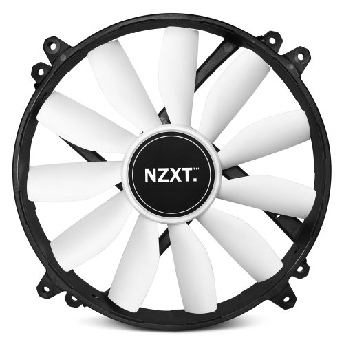 NZXT Technologies FZ 200mm Cooling Fan with Sleeved Cable RF-FZ20S-02