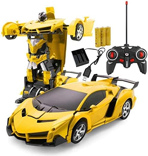 リモコン変形車ワンボタン変形リモコン車変形ロボットリモコンパトカーおもちゃの車 Blue B0869py34d 2 066円 日本正規代理店品 人気商品 新作送料無料 セール開催中最短即日発送