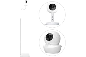 BFYTN Baby Monitor Floor Holder Stand Mount & Clamp for Baby Monitor Camera with 1/4 Screw Hole,Compatible with Nanit Pro Smart Baby Monitor, Height Adjustable 67" Compatible with Babysense HDS2/V43