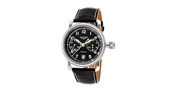 Amazon.com: Longines Heritage Chronograph Leather Automatic Mens Watch  L27834532 : Clothing, Shoes \u0026 Jewelry