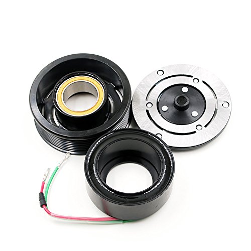 Buy QUIOSS A/C AC Compressor Clutch Repair Kit with Pulley Bearing Coil