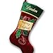 GiftsForYouNow Merry Christmas Personalized Stocking, 18.5