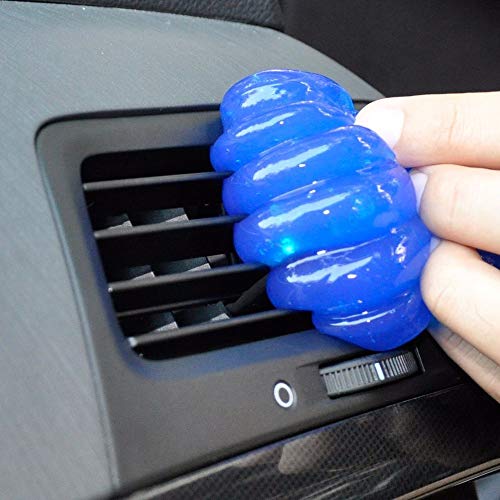 Auto Car Detailing Cleaning Gel - Automotive Dust Vent Crevice Interior Detail Removal Detailing Putty Magic Gel Compound Dust Wiper Cleaner for Car Vent Keyboard Home Use