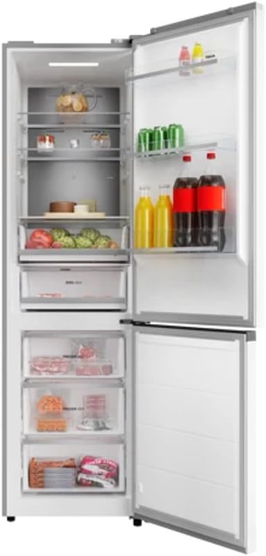 Frigorífico Combi Libre Instalación, No Frost Total, Blanco, 373 l