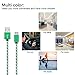Galaxy S7 Charger, NonoUV 3-Pack 6ft Nylon Braided Micro Usb 2.0 Cable Long Samsung Charger Cord for Samsung Galaxy S6, S7 edge, S6 edge plus, Note 5, 4, HTC, LG, Tablet, Nexus, and More Android Phone