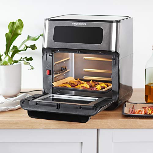 AmazonBasics-1500-Watt-Large-Capacity-Air-Oven-With-Accessories