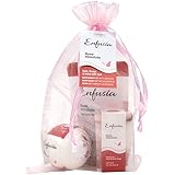 Rose Absolute Gift Set - Luxurious Handmade Bath Bomb Set for Women | Fragrant Bath with Captivating Rose Fragrance | Complete Bath Set Variety for a Blissful Spa Experience