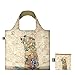 LOQI Reusable Tote Bag Gustav Klimt The Fulfillment