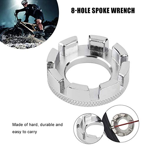 2 pcs Cycling Bicycle Bike 8 Way Spoke Nipple Key Wheel Rim Spanner Wrench Repair Tool Newest New Arrival