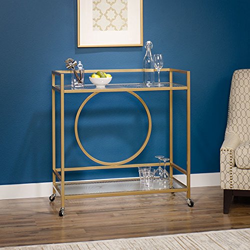 Glass & Mirrored Bar Carts