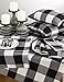 SARO LIFESTYLE Classic Buffalo Plaid Design Cotton Table Runner, 16