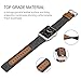 SKYLET Leather Bands Compatible with Apple Watch Band 49mm 45mm 44mm 42mm 41mm 38mm 40mm Men for iWatch Ultra SE Series 8 7 6 5 4 3 2 1, Classic Canvas Fabric Leather Straps for Women with Metal Clasp