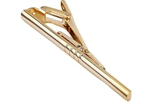 Regular Tie Clip Men Alloy Brass Golden Necktie Clasp Shirts Tie Pin for Wedding Party Ceremony Necktie Accessories Tie Clip