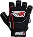 RDX Weight Lifting Gloves for Gym Workout - Breathable with Padded Anti Slip Palm Protection - Great for Fitness, Bodybuilding, Powerlifting, Strength Training, Weightlifting, Cycling & Exercise