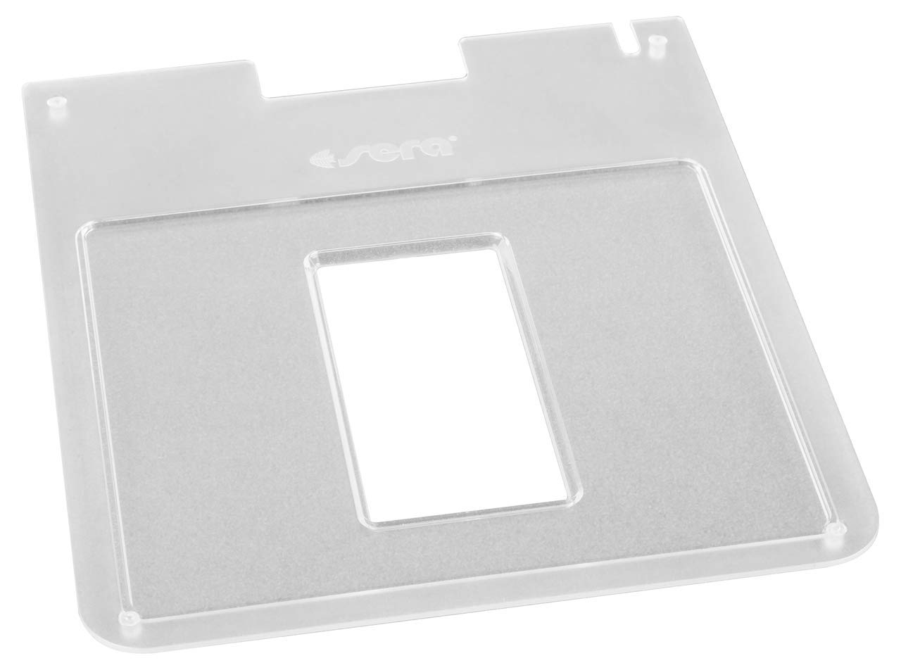 sera cover pane with feeding gap