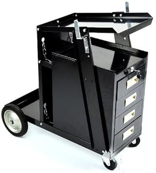 Universal Welding Cart W 4 Drawer Cabinet Mig Tig Arc Plasma