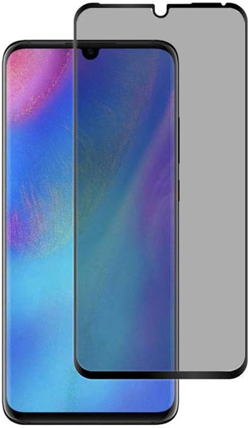 for P30 Pro Screen Protector Privacy, 2pcs 3D Curved Full Cover Anti Spy Tempered Glass for Huawei P30 Pro Screen Protector Protective Film, Case Friendly, Anti- Scratch