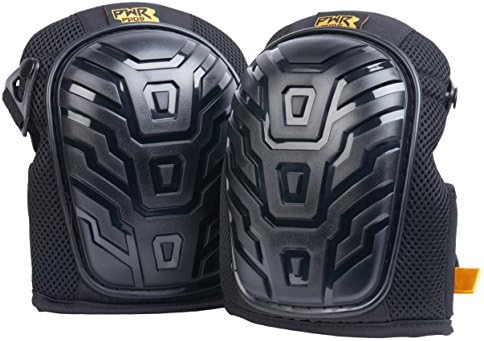 PWR PADS Professional Knee Pads with Gel Foam and Enhanced Support Straps for Construction, Gardening, Flooring Premium Heavy Duty Material for Upgraded Longevity and Comfort