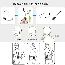 SHIDU Mini Voice Amplifier Portable Bluetooth
