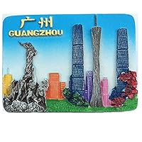 3D Guangzhou China Fridge Magnet Travel Sticker,Home & Kitchen Decoration,Guangzhou China Souvenir Refrigerator Magnet