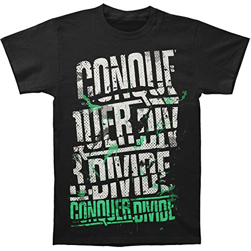 Conquer Divide Men's Logo T-shirt X-Small Black