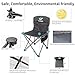 Small Folding Camping Chair Lightweight Seat Portable Stool for Adults Mountaineering Adventure Hiking Fishing Beach Picnic Party Gardening with Carry Bag