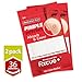 Rxcue Korean INVISIBLE Acne Blackhead Pimple Master Patches | 2, 5 AND 10 Pack | Super Thin and Medication Free | 12 mm size (2 Pack - 36 Pieces)