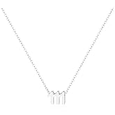 Tavuala Angel Number Necklace for Women,18K Gold Plated 111 222 333 444 555 777 888 999 1111 Necklace Numerology Jewelry