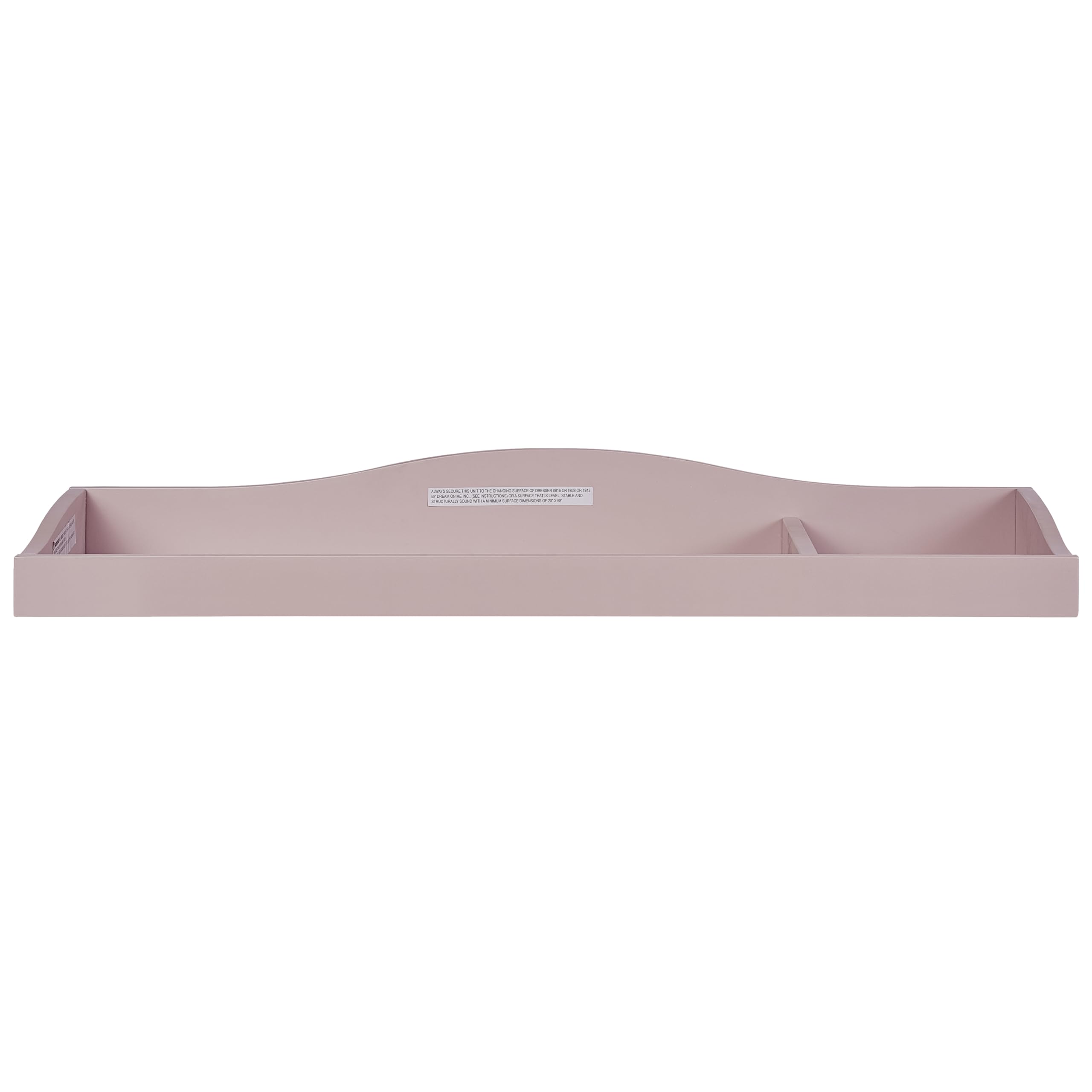 Cambiador Evolur Universal Collection, elegante y duradero en rosa polvoriento