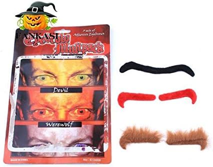 Chen Han Simulation Eyebrow Halloween Masquerade Props Ghost Eyebrow