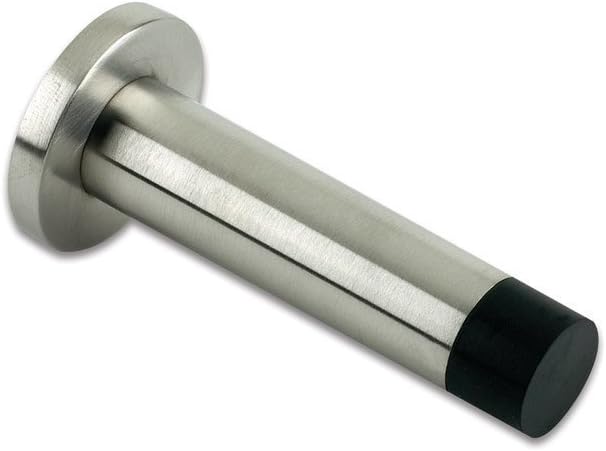 Zoo Projection Door Stop With Rose 70Mm Satin Stainless Steel, 8 x 3.2 x 2.4 cm - Image 3