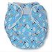 Rearz - Omutsu Bulky Fitted Nighttime Cloth Diaper (Blue - Airplanes) (Medium/Large)