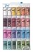 Wow! Iridescent Glitter by American Crafts | 24 pack | Includes 12 bottles of fine glitter and 12 bottles of chunky glitter in assorted colors