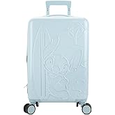 Disney Stitch With Surfboard Light Blue 22" Rolling Luggage