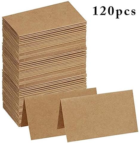 Segnaposto Natalizio Per Matrimonio.Grandlin 120 Segnaposto Natalizi In Carta Kraft Tenda Segnaposto Per Segnaposto Segnaposto Segnaposti Per Matrimonio Banchetti Feste Amazon It Illuminazione
