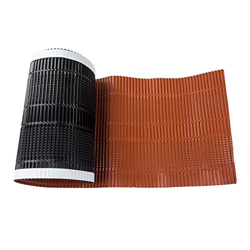 Alu-Firstrolle 300mmx5m Rollfirst Vollalu Gratrolle Dachrolle Firstband Gratband ziegelrot - RAL 8004