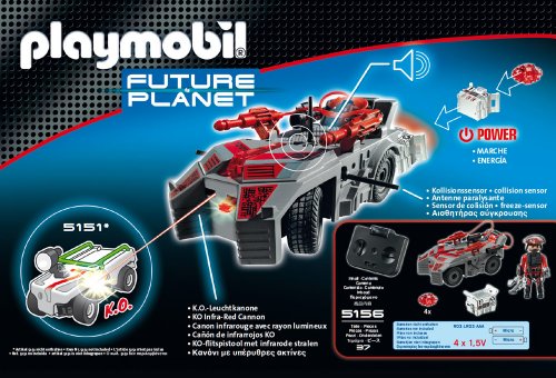 PLAYMOBIL 5156 - Stealer mit KO-Laser, IR, ferngesteuert – Bild 4
