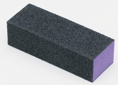 Diane Smoothing File Block (Medium / Coarse, D971 Purple) - 10 pieces, Medium / Coarse, Nail File Block, Pedicure, manicure, sanding, nail buffer, nail shine, shiner, shining, nail art, buffer, buffering, grinding, gently grind, cosmetics, salon, personal use, professional use, acrylic,