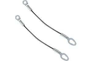KAMREXI 2PC Left/Right Tailgate Support Cables for 2005-2015 Toyota Tacoma, Replaces 65770-04070 Restore Tailgate Support Function