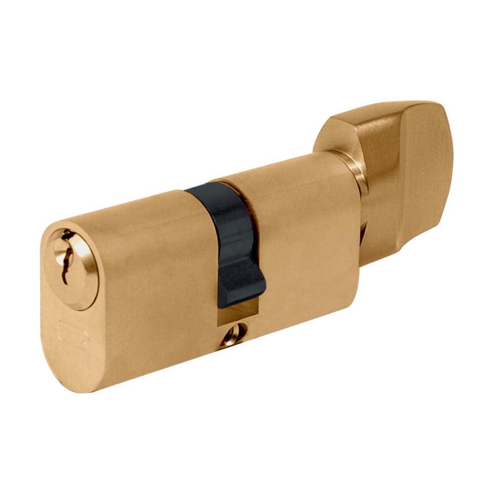 EVVA A5 OKZ Oval Key & Turn Cylinder KA A67670-72mm 36-T36 (31-10-T31) PB