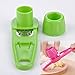 Multi Functional Microplaner and Grater for Ginger or Garlic Kitchen Tool Color: Rose/green