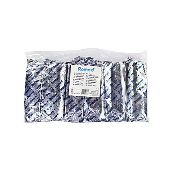 24 Rollen Gipsbinden 15 cm x 3 m insg. 72 Meter Babybauch Gipsabdruck tauchfertig von Romed – Bild 4