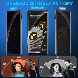 [2+1 Pack] for Google Pixel 7 Pro Privacy Screen