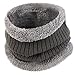 Novawo Winter Fluff Lined Beanie Hat Knit Skull Cap